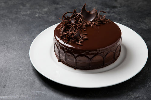 Sonora Resort's gourmet dark chocolate celebration cake