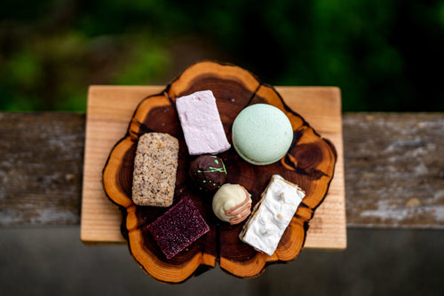Sonora Resort Chef's Chocolates and Sweets served and ready to be delivered to room as a welcome amenity.