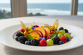 artisanal fruit plate west coast hand picked fine dining
